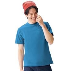 綿100%カノコクルーネックTシャツ(半袖)