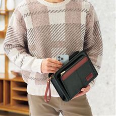 豊岡工房 セカンドバッグ