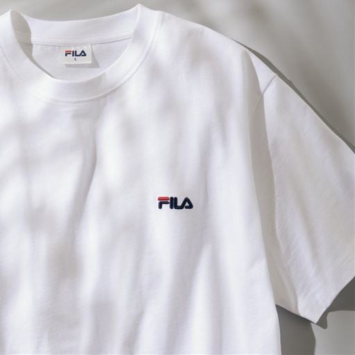 ドライ半袖Tシャツ(フィラ)(吸汗・速乾機能付き)