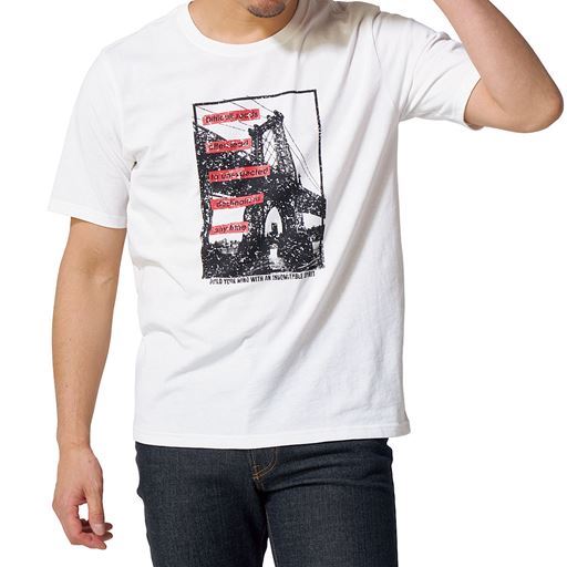 ドライ・接触冷感・プリントTシャツ(吸汗・速乾機能付き)