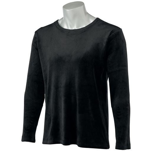 クルーネック長袖Tシャツ