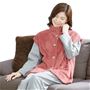ふわふわした風合いで、やさしい肌ざわり。リラックスタイムに。