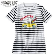コットン100% 半袖Tシャツ(SNOOPY)