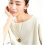 E(ひまわり)<br><br>ピアス・ネックレス着用イメージ