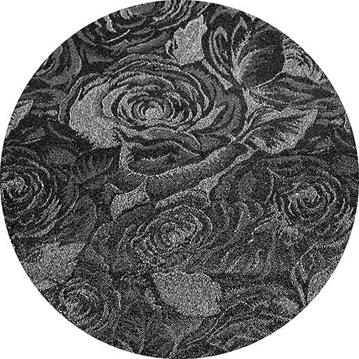 薔薇柄ジャカード 生地アップ