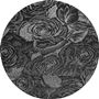 薔薇柄ジャカード 生地アップ