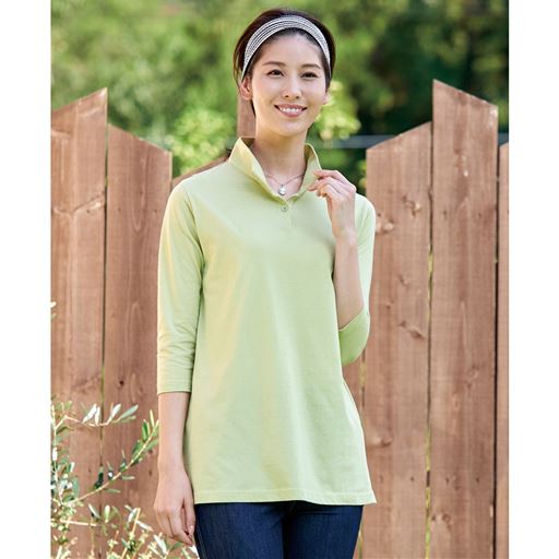 UVカットスキッパーロングTシャツ