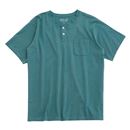 綿１００％ヘンリーネックＴシャツ（半袖）