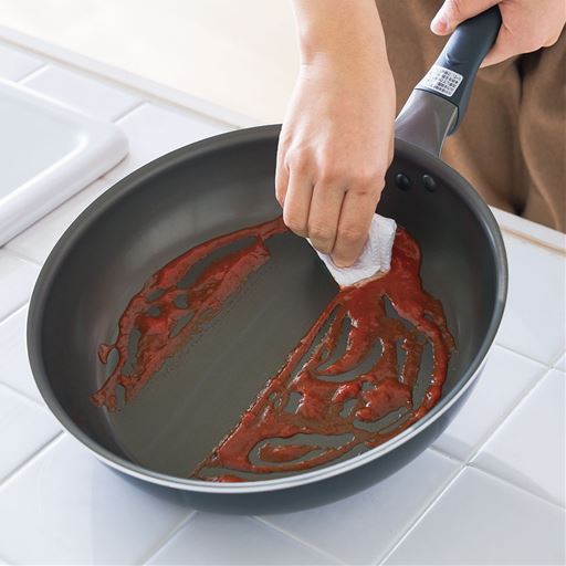 続けて次のお料理もサッと拭くだけ!