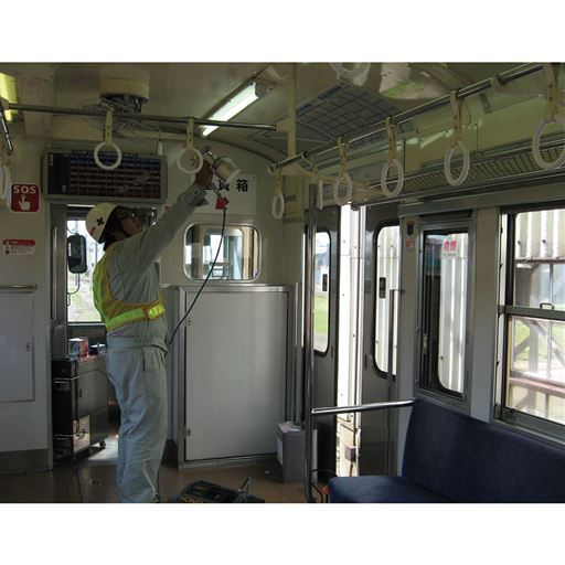 業務用として、鉄道、病院、飲食店でも採用されています。