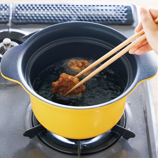 揚げ調理も