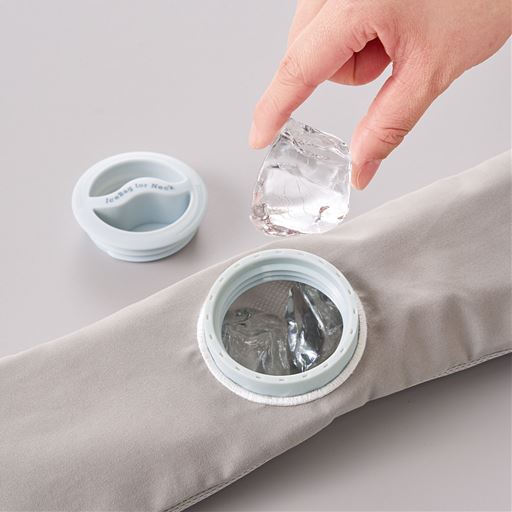 大きな氷もポンポン入る大口径タイプ!