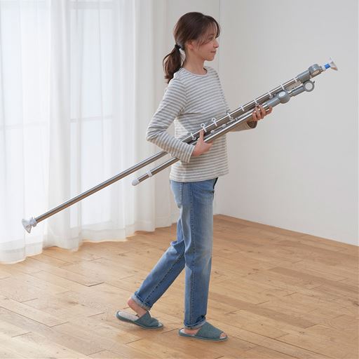 女性でも持ち運びラクラク。