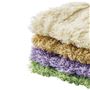 (上から)ホワイト系、ベージュ系、ラベンダー系、グリーン系