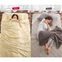 ベージュ 「毛布はどこ行った?」事件を解決! 毛布一体型のパッドシーツですっぽり包み込む!