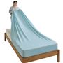 サックス<br>のびのびシーツで寝具をひんやり夏仕様に!