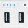 USBで給電※出力で最大2.4A