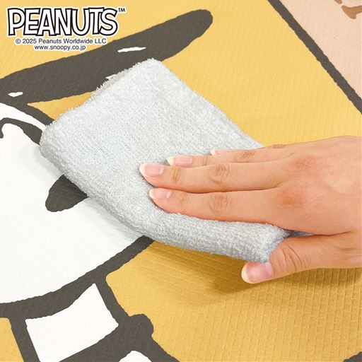 汚れたらサッと拭くだけでお手入れ簡単!