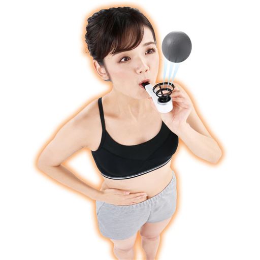 【メディアで話題沸騰】年齢とともに衰える飲み込む力を鍛える!!吹いて!上げて!楽しく!「長いきトレーニング」<br>※イメージ