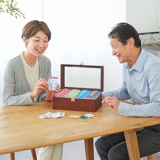 「薬飲んだ?」が一目でわかる!