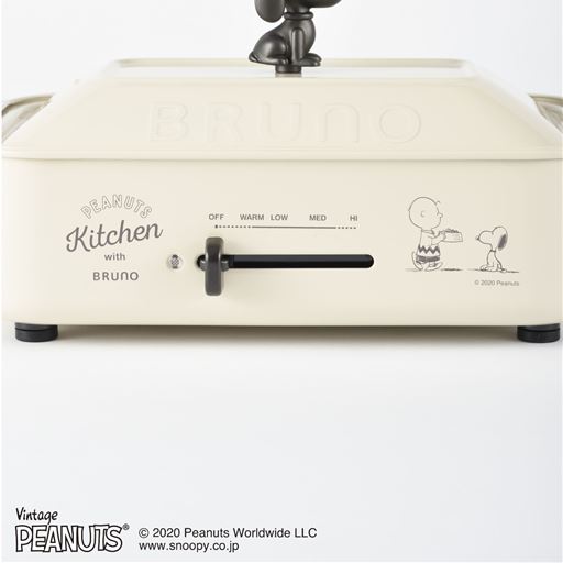 側面もスヌーピーのデザイン