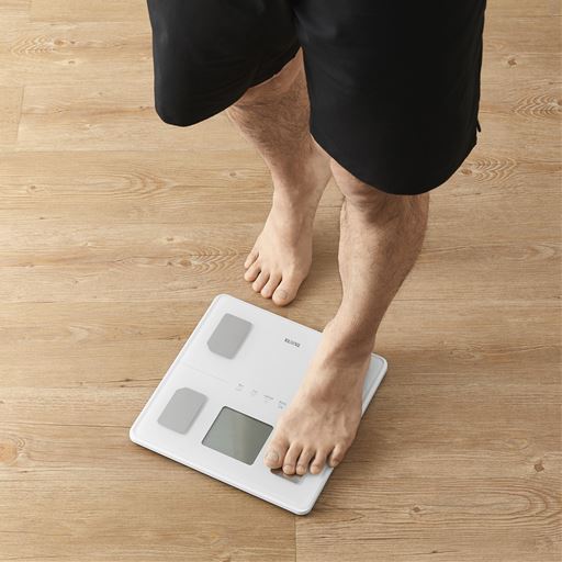 体重を支えるだけの脚の筋肉量があるかを「脚点」として点数化。