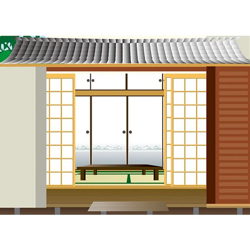 家まわりに