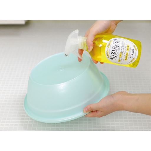 洗面器 「水あか」「石けんカス」「薄く白いくもり」もピカピカキレイに!!