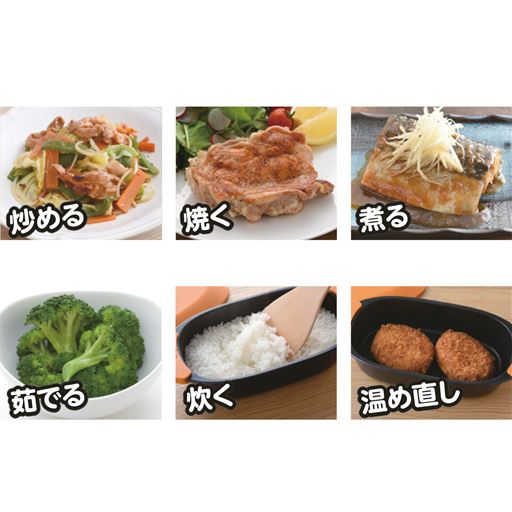 1台6役で朝から晩まで活躍!