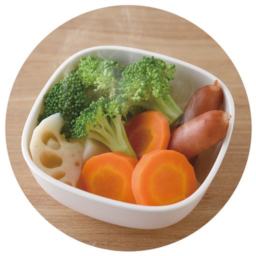 蒸し料理もOK!