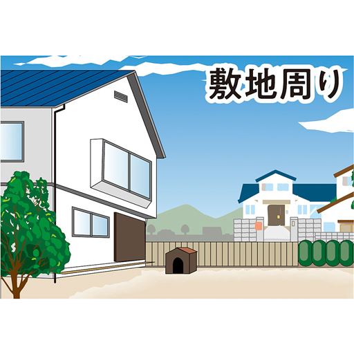 敷地周り