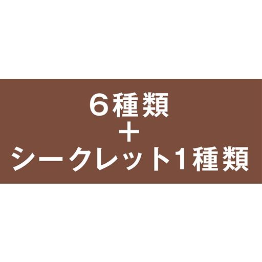 6種類+シークレット1種類