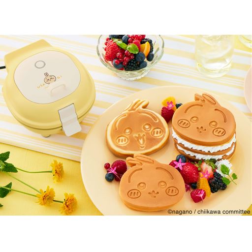 ちいかわのパンケーキメーカーに「うさぎ」が仲間入り♪♪