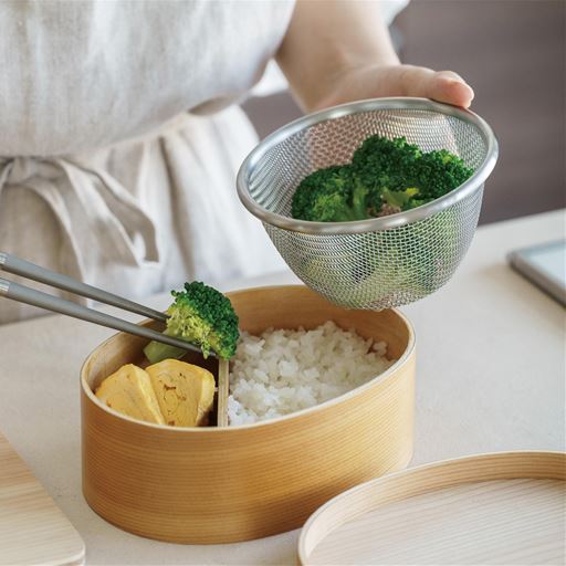 ちょっとしたゆで野菜の水切り