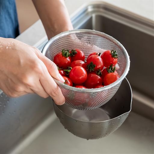野菜の水切りにも
