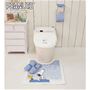 ブルーグレー<br>※商品は単品販売です。トイレマットはMサイズを使用しています。