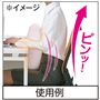 すき間を埋めて背筋をピンッ!