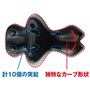 首の表面から奥深い部分の筋肉までアプローチします。