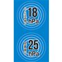 ふくらはぎ周り18hPa 足首周り25hPa