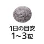 1日の目安:1?3粒