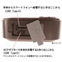 USBポート部分(側面)アップ<br>※見やすくするために色を調整しています。本体色は異なります。