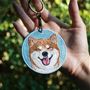 A(柴犬RD) 細かい刺繍がぬくもりがあってかわいい