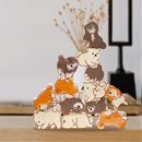 ココロの積み木　豆しば