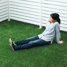 防草シート付き人工芝
