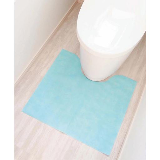 はっ水加工なので汚れが染みにくく、床面を汚さずに捨てられます。<br>※ブルーは販売を終了しました。