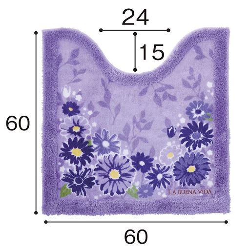 M (横60×縦60cm) サイズ寸法<br>※寸法のサイズは約cmです。