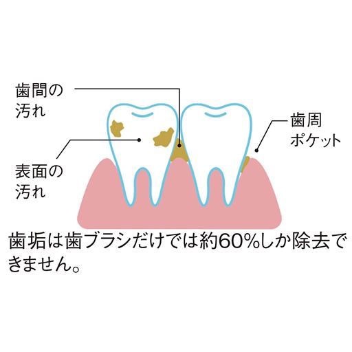 口腔ケア・歯石予防・歯周病対策に!