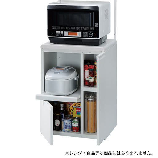 B(扉タイプ)<br>※B(扉タイプ)には米びつはついていません。