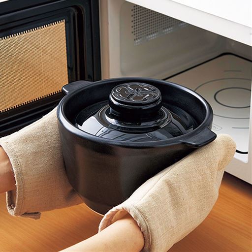 電子レンジでも簡単にごはんが炊ける