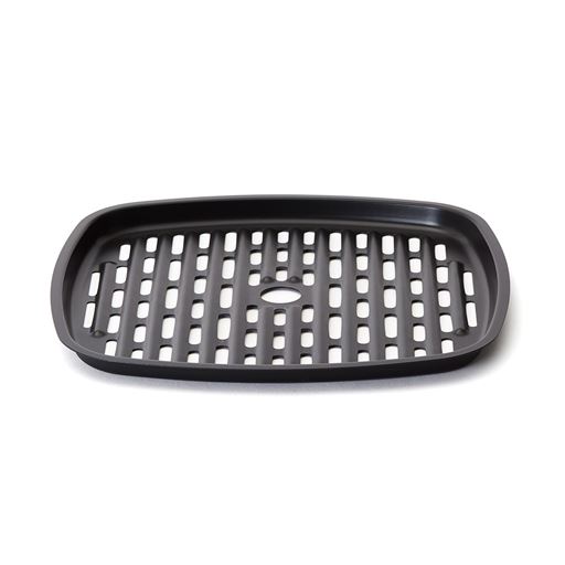 付属品/すのこ<br>グリルパン(深)に水を入れ、すのこを敷いて加熱すれば肉まんなどの蒸し料理ができます。<br>衣をつけた鶏肉をすのこにのせて加熱すれば、ヘルシーな唐揚げに。